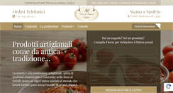 Desktop Screenshot of antichisaporiumbri.com