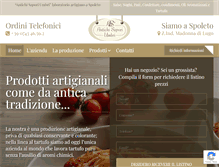 Tablet Screenshot of antichisaporiumbri.com
